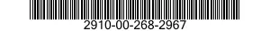2910-00-268-2967  2910002682967 002682967