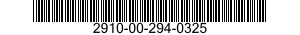 2910-00-294-0325 CARBURETOR,FLOAT 2910002940325 002940325