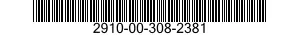 2910-00-308-2381  2910003082381 003082381