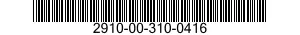 2910-00-310-0416  2910003100416 003100416