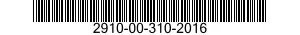2910-00-310-2016  2910003102016 003102016
