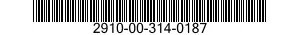 2910-00-314-0187  2910003140187 003140187