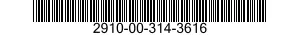2910-00-314-3616  2910003143616 003143616