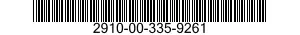 2910-00-335-9261  2910003359261 003359261