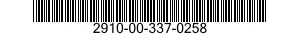 2910-00-337-0258  2910003370258 003370258
