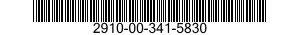2910-00-341-5830  2910003415830 003415830