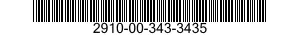 2910-00-343-3435  2910003433435 003433435