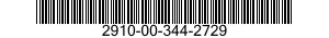 2910-00-344-2729  2910003442729 003442729