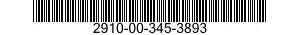 2910-00-345-3893 CAP 2910003453893 003453893