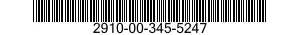 2910-00-345-5247  2910003455247 003455247