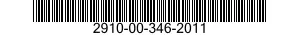 2910-00-346-2011  2910003462011 003462011