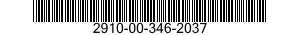 2910-00-346-2037  2910003462037 003462037