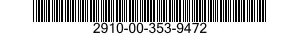 2910-00-353-9472  2910003539472 003539472
