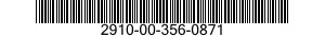 2910-00-356-0871 PLUNGER ASSEMBLY 2910003560871 003560871
