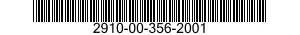 2910-00-356-2001  2910003562001 003562001