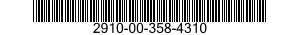 2910-00-358-4310  2910003584310 003584310