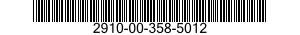 2910-00-358-5012  2910003585012 003585012