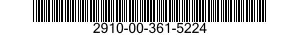 2910-00-361-5224  2910003615224 003615224