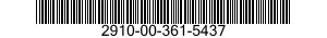 2910-00-361-5437  2910003615437 003615437