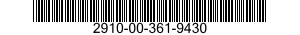 2910-00-361-9430  2910003619430 003619430
