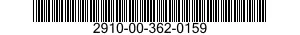 2910-00-362-0159 SHIM 2910003620159 003620159