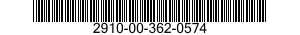 2910-00-362-0574  2910003620574 003620574