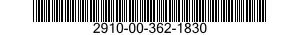 2910-00-362-1830  2910003621830 003621830