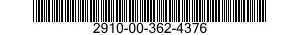 2910-00-362-4376  2910003624376 003624376