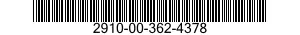 2910-00-362-4378  2910003624378 003624378