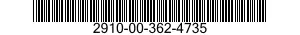2910-00-362-4735  2910003624735 003624735