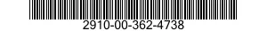 2910-00-362-4738  2910003624738 003624738