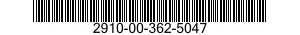 2910-00-362-5047  2910003625047 003625047