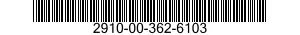 2910-00-362-6103  2910003626103 003626103