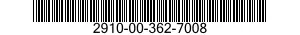 2910-00-362-7008  2910003627008 003627008