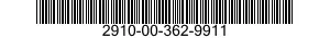 2910-00-362-9911  2910003629911 003629911