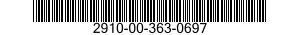 2910-00-363-0697  2910003630697 003630697