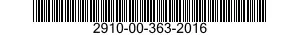 2910-00-363-2016  2910003632016 003632016