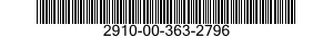 2910-00-363-2796  2910003632796 003632796