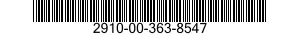 2910-00-363-8547 CARBURETOR,FLOAT 2910003638547 003638547