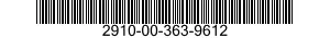 2910-00-363-9612  2910003639612 003639612