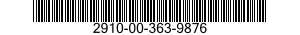 2910-00-363-9876  2910003639876 003639876