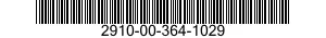2910-00-364-1029  2910003641029 003641029