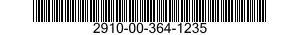 2910-00-364-1235  2910003641235 003641235