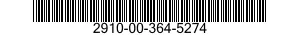 2910-00-364-5274  2910003645274 003645274