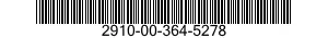 2910-00-364-5278  2910003645278 003645278