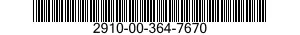 2910-00-364-7670  2910003647670 003647670