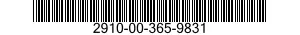 2910-00-365-9831  2910003659831 003659831