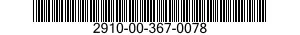 2910-00-367-0078  2910003670078 003670078
