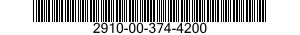 2910-00-374-4200  2910003744200 003744200