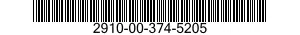2910-00-374-5205  2910003745205 003745205